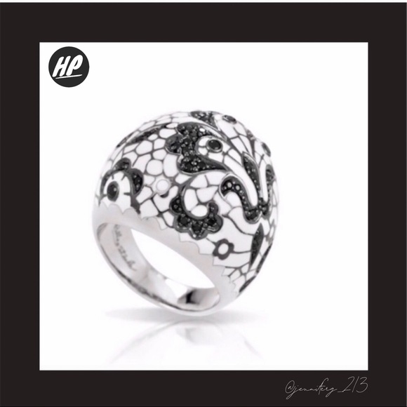 Belle Etoile Jewelry - Belle Etoile Fleur De Lace White Lace Ring NWOT